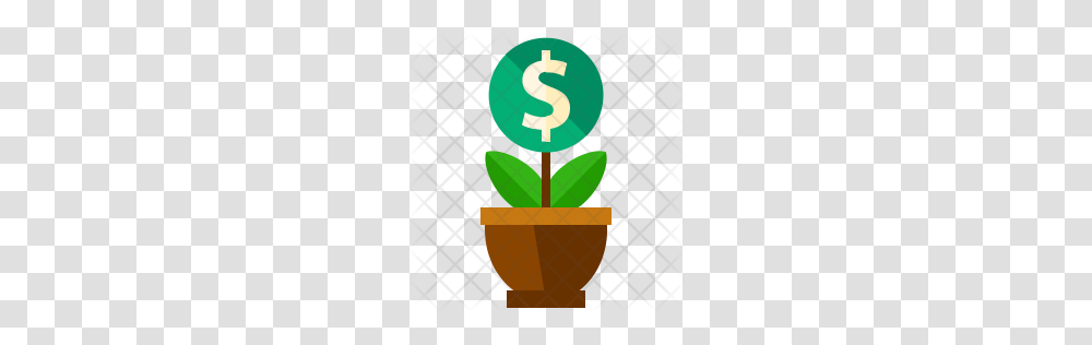 Premium Grow Money Icon Download, Number, Plant Transparent Png