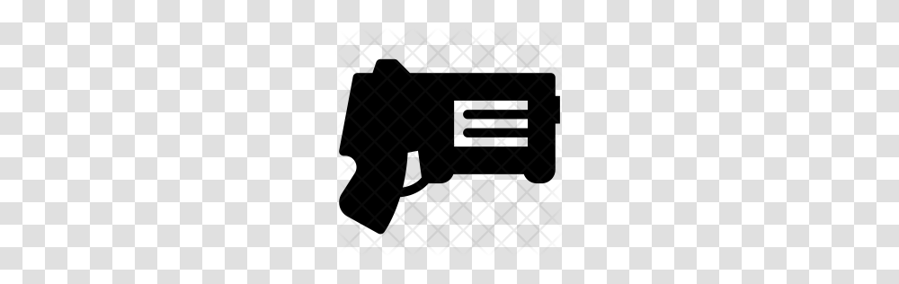 Premium Gun Icon Download Formats, Rug, Grille, Pattern, Fence Transparent Png