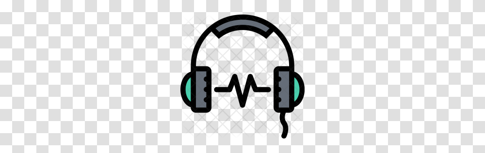 Premium Headphones Music Concert Musical Style Instrument, Rug, Grille, Logo Transparent Png
