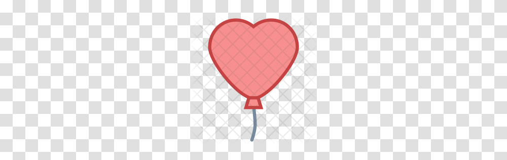 Premium Heart Shape Balloon Icon Download Transparent Png