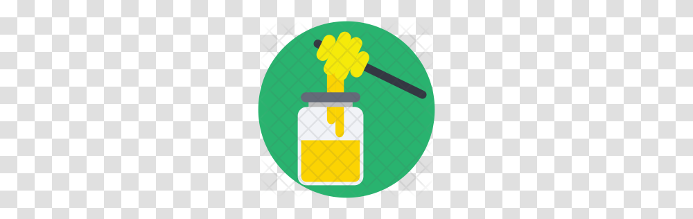Premium Honey Jar Icon Download, Hand, Paper Transparent Png