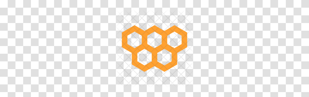 Premium Honeycomb Icon Download, Rug, Grille, Fence Transparent Png