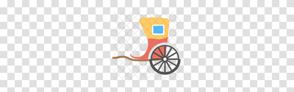 Premium Horse Carriage Icon Download, Vehicle, Transportation, Rug, Buggy Transparent Png
