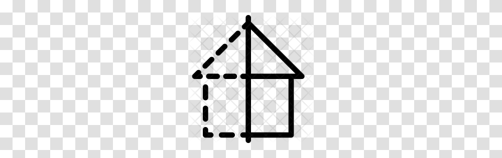 Premium House Construction Icon Download, Rug, Pattern, Texture Transparent Png
