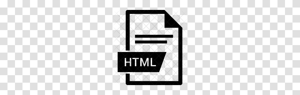 Premium Html Icon Download, Rug, Pattern, Texture, Alphabet Transparent Png