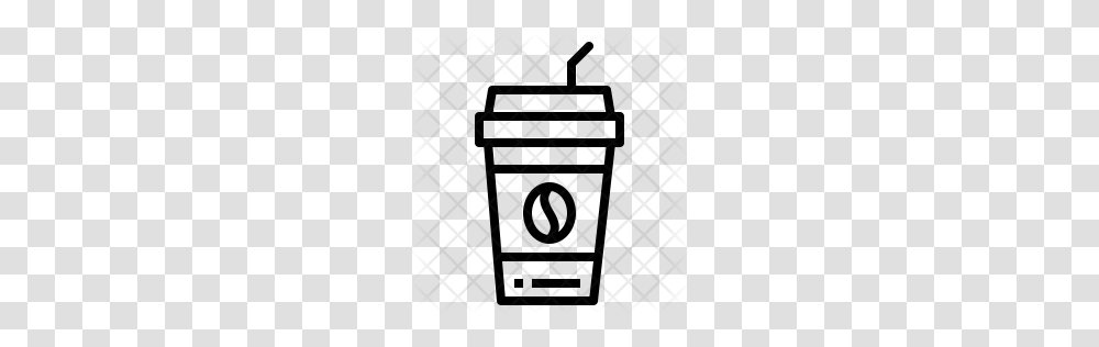 Premium Ice Coffee Icon Download, Rug, Pattern Transparent Png