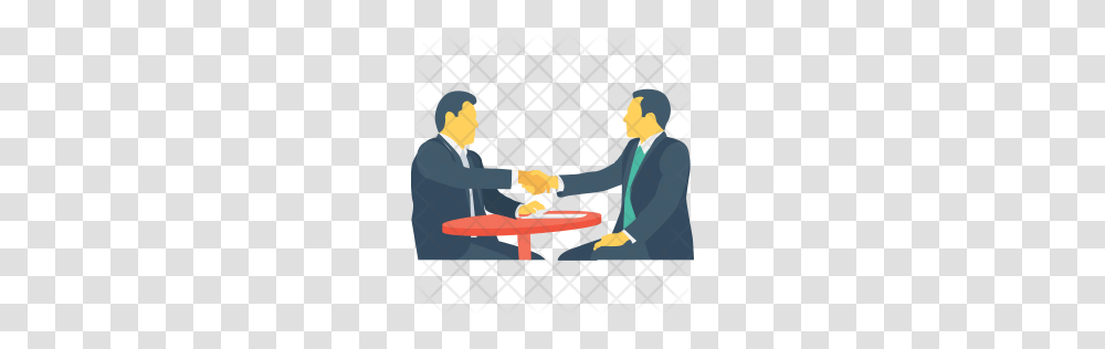 Premium Interview Icon Download, Person, Sitting, Suit, Overcoat Transparent Png