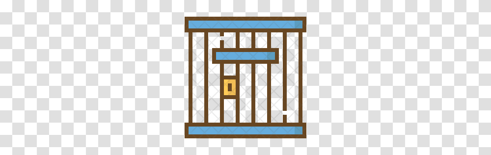 Premium Jail Icon Download, Gate, Alphabet Transparent Png