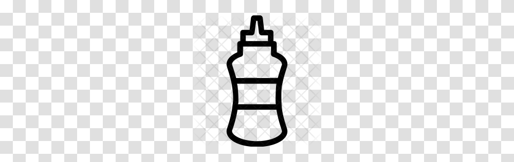 Premium Ketchup Bottle Icon Download, Rug, Pattern Transparent Png