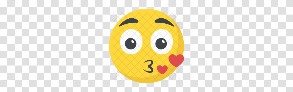 Premium Kissing Emoji Icon Download, Number, Soccer Ball Transparent Png