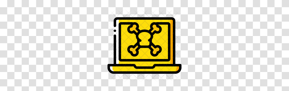 Premium Laptop Danger Icon Download, Poster, Advertisement Transparent Png