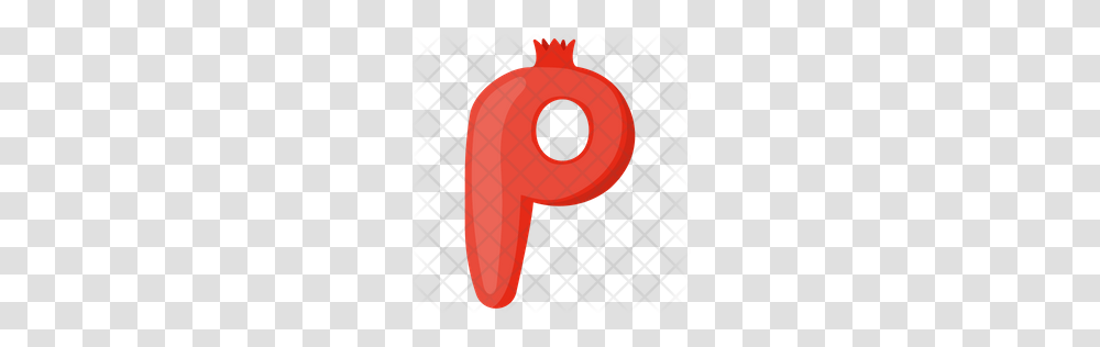 Premium Letter P Icon Download, Number, Alphabet Transparent Png