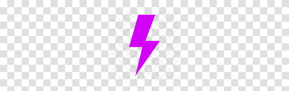 Premium Lightning Bolt Icon Download, Cross, Paper Transparent Png