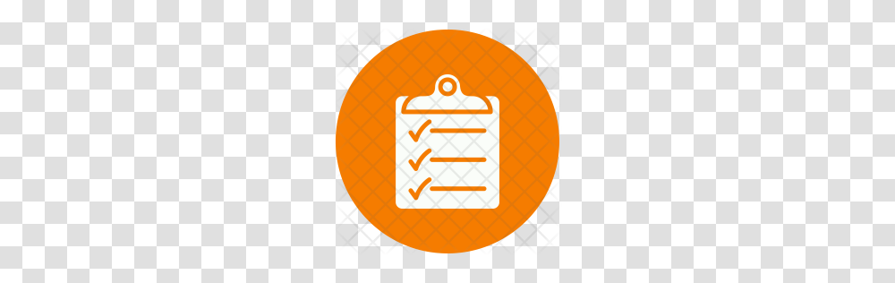 Premium List Checklist Sheet Paper Icon Download, Logo, Trademark, Light Transparent Png