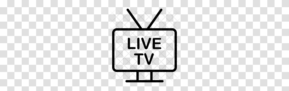 Premium Live Tv Streaming Icon Download, Rug, Pattern Transparent Png