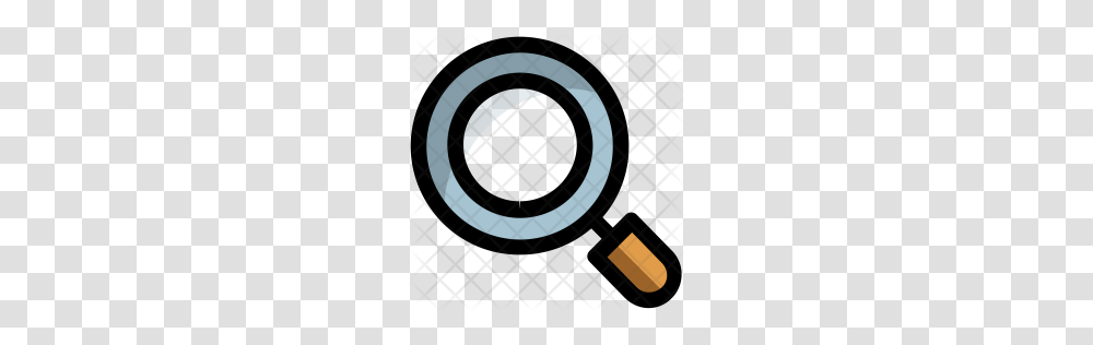 Premium Magnifying Glass Icon Download, Alphabet, Logo Transparent Png