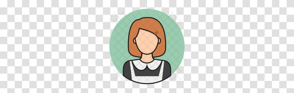 Premium Maid Icon Download, Bonnet, Hat Transparent Png