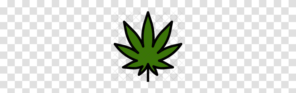 Premium Marijuana Icon Download, Leaf, Plant, Poster, Advertisement Transparent Png
