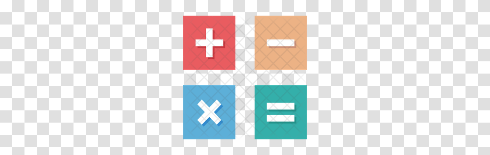 Premium Mathematical Symbols Icon Download, Cross, Label, First Aid Transparent Png