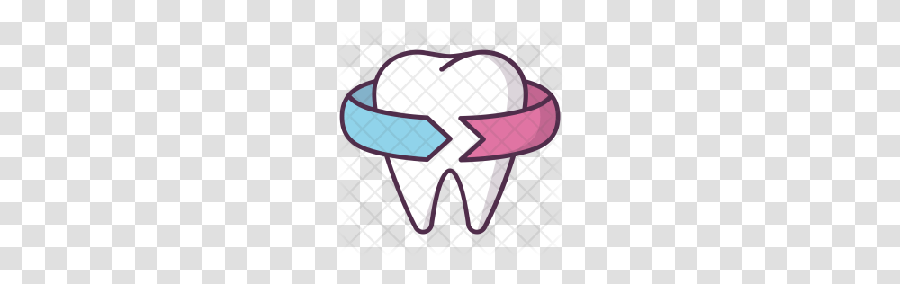 Premium Medicine Teeth Tooth Dentist Medical Dental Icon, Heart, Rug, Logo Transparent Png