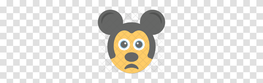 Premium Mickey Mouse Emoji Icon Download, Mammal, Animal, Plant, Rodent Transparent Png