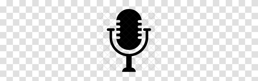 Premium Microphone Icon Download, Pattern, Rug, Grille Transparent Png