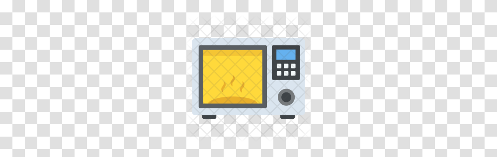Premium Microwave Oven Icon Download, Rug, Calculator, Electronics Transparent Png
