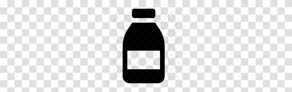 Premium Milk Bottle Icon Download, Rug, Apparel, Silhouette Transparent Png