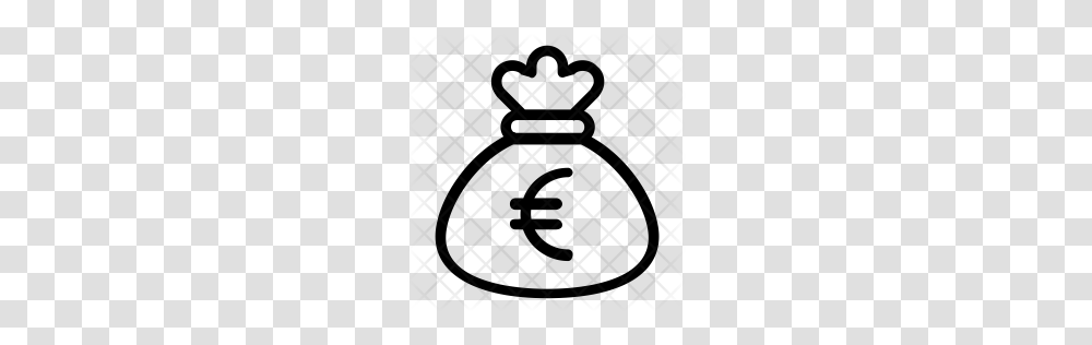 Premium Money Bag Icon Download, Rug, Pattern Transparent Png