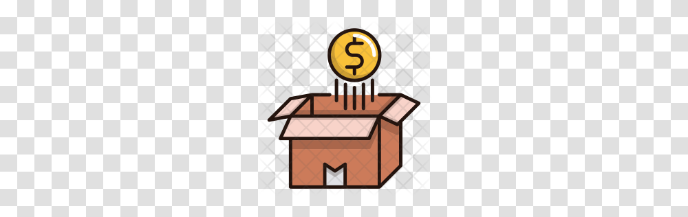 Premium Money Box Icon Download, Number, Crowd Transparent Png