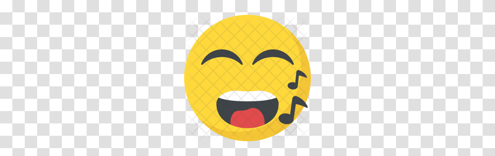 Premium Music Emoji Icon Download, Plant, Pac Man, Food, Produce Transparent Png