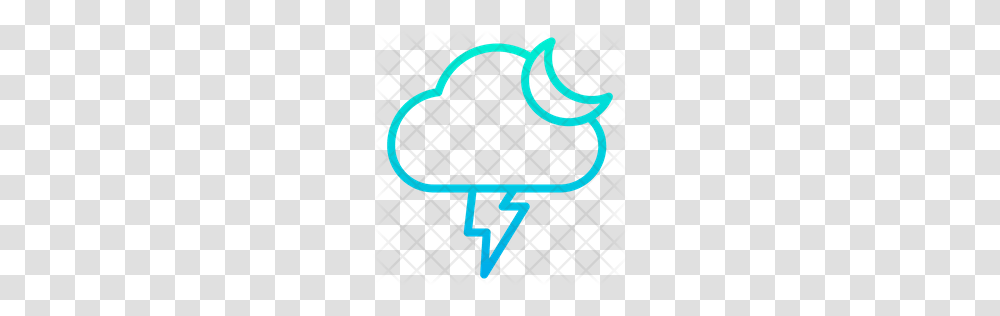 Premium Night Lightning Icon Download, Logo, Trademark Transparent Png