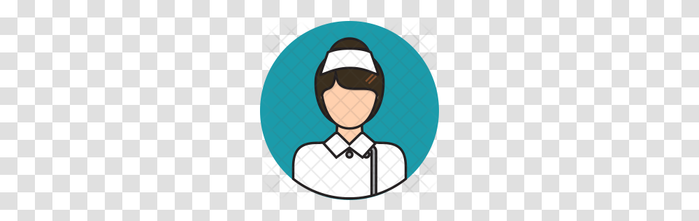 Premium Nurse Icon Download, Apparel, Logo Transparent Png