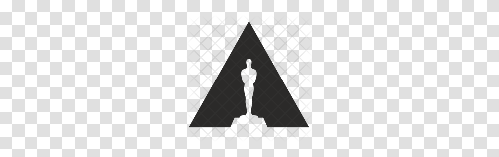 Premium Oscar Icon Download, Triangle, Rug Transparent Png