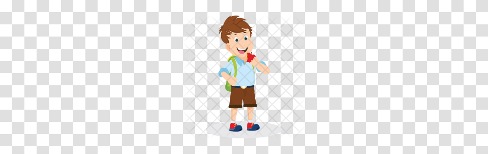 Premium Painter School Boy Icon Download, Person, Toy, Girl, Female Transparent Png