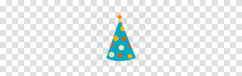 Premium Party Hat Icon Download, Apparel, Christmas Tree, Ornament Transparent Png