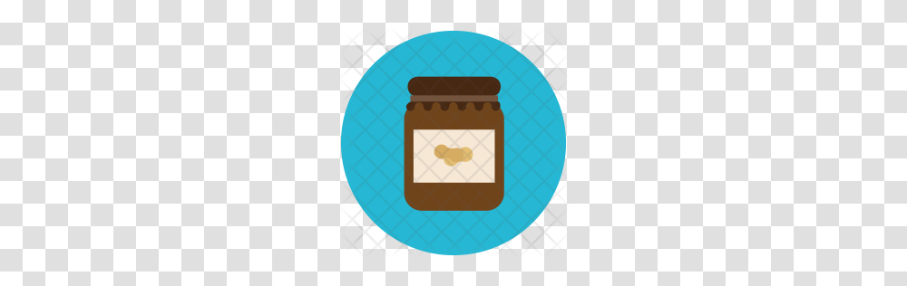 Premium Peanut Icon Download, Label, Jar, Food Transparent Png