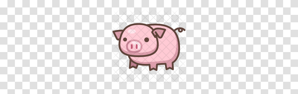 Premium Pig Icon Download Formats, Mammal, Animal, Rug, Hog Transparent Png