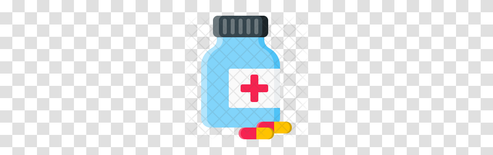Premium Pill Bottle Icon Download, First Aid, Medication Transparent Png