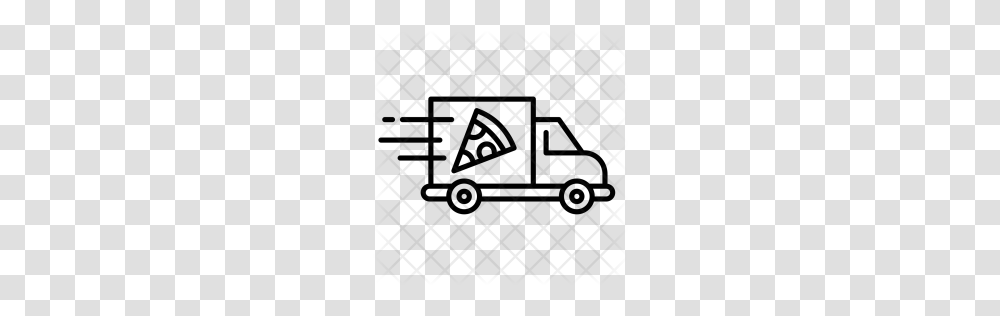 Premium Pizza Delivery Icon Download, Rug, Pattern Transparent Png