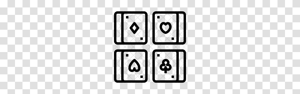 Premium Playing Cards Icon Download, Rug, Pattern Transparent Png