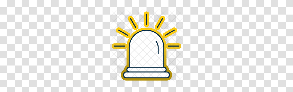 Premium Police Siren Icon Download, Gate, Outdoors Transparent Png