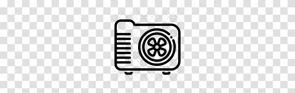 Premium Portable Generator Icon Download, Rug, Pattern, Grille Transparent Png