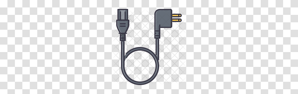 Premium Power Cable Icon Download, Adapter, Plug, Shower Faucet, Gate Transparent Png