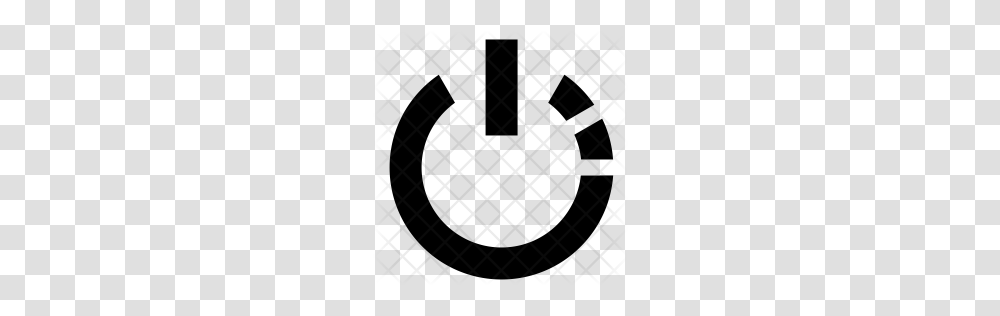 Premium Power Symbol Icon Download, Rug, Pattern, Texture, Grille Transparent Png