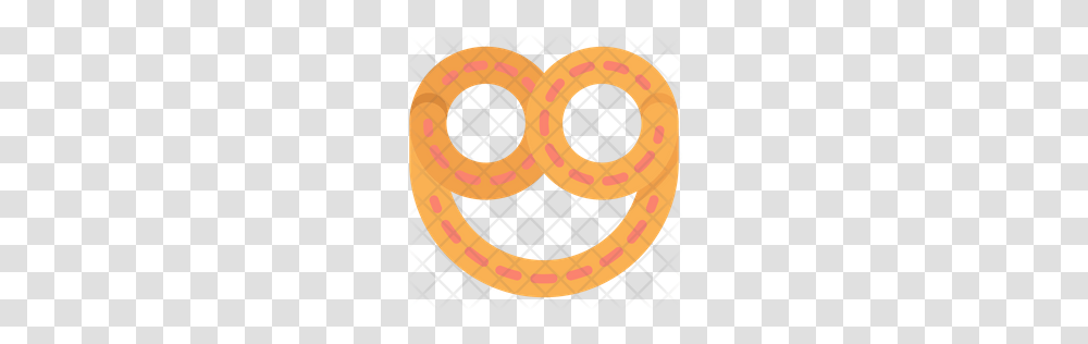 Premium Pretzel Icon Download, Number, Alphabet Transparent Png