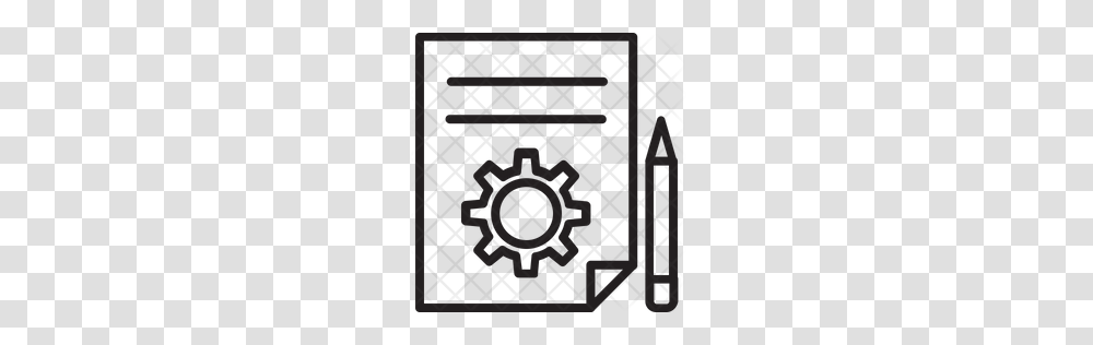Premium Project Plan Icon Download, Gate, Pattern, Rug Transparent Png