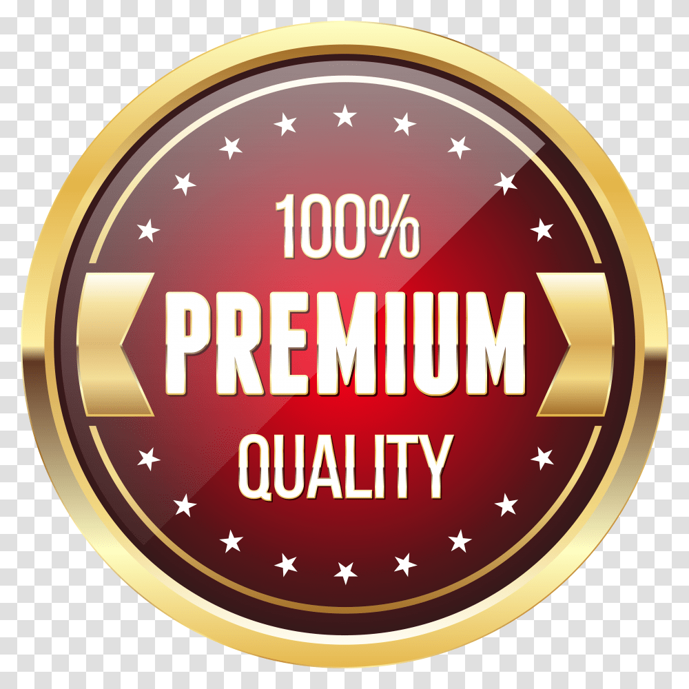 Premium Quality Badge Clip Art Circle, Label, Word, Logo Transparent Png