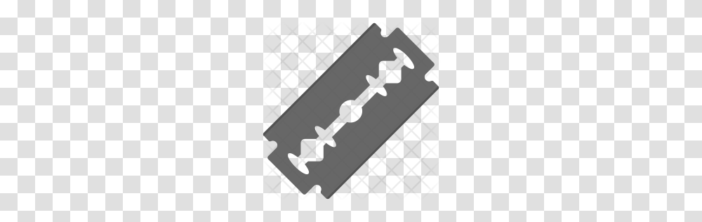 Premium Razor Blade Icon Download, Weapon, Weaponry, Grille Transparent Png