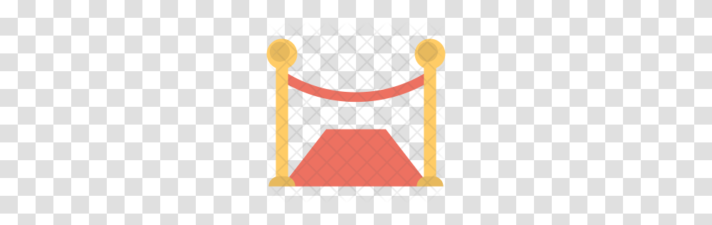Premium Red Carpet Icon Download, Fence, Barricade, Rug, Railing Transparent Png